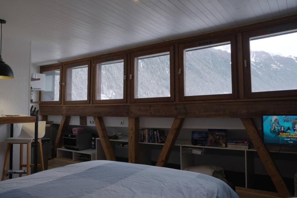 Ferienwohnung Studio Chaleureux Chamonix Centre Exterior foto